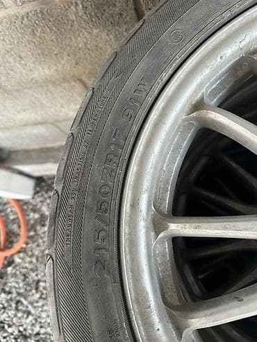 шына диска: Колеса в сборе R 17, Лето, Комплект, Легковые, Литые, отверстий - 4 — 8