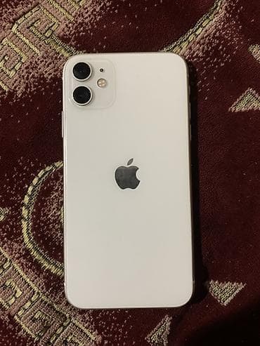 iphome 11: IPhone 11, Б/у, 64 ГБ, Белый, 78 % — 4