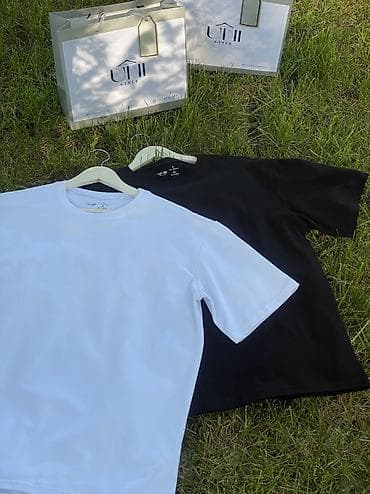 Футболки: Базовые футболки UNI Style - Классический крой с круглой горловиной - — 4