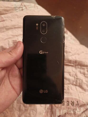 телефон лж: LG G7 Thinq, цвет - Черный — 1
