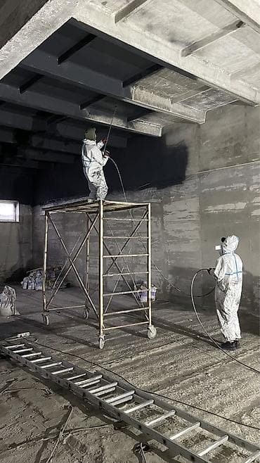 вентиляция дома: Побелка стен, Побелка потолков, Наружная побелка Больше 6 лет опыта — 7