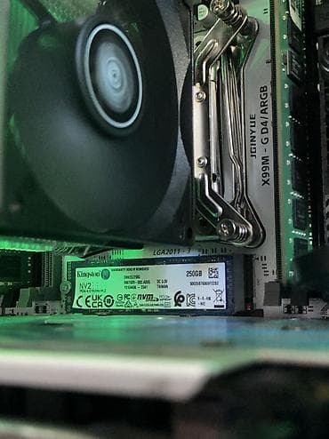 продаю комп: Компьютер, ядер - 10, ОЗУ 16 ГБ, Игровой, Б/у, Intel Xeon, AMD Radeon RX 580, NVMe — 3