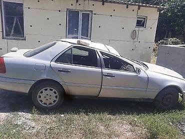 багаш: Mercedes-Benz C‑Class (W202), седан, серебристый цвет. 93г.об 1.8 — 3