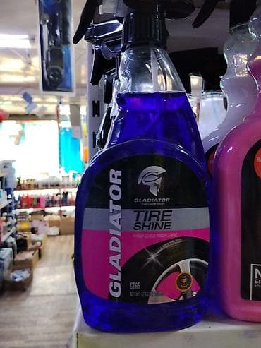 GLADIATOR Tire Shine — спрей для блеска шин - Формула High Gloss