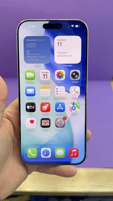 мониторы aoc бишкек: IPhone 16 Pro Max, Колдонулган, 256 ГБ, Куту, 98 % — 9