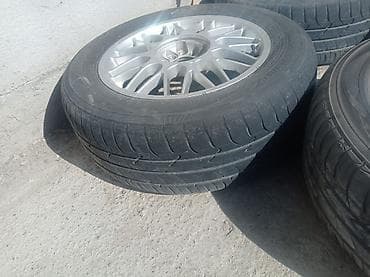 r17 4100: Колеса в сборе 215 / 60 / R 16, Лето, Б/у, Комплект, Легковые, Литые, отверстий - 5 — 2