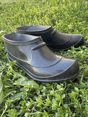 резиновые сланцы: Резиновые сапоги, 37, 38, 39, Новый, цвет - Черный — 1