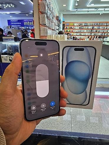 saiva наушники: IPhone 15, 256 ГБ, Голубой, Коробка, 88 % — 1