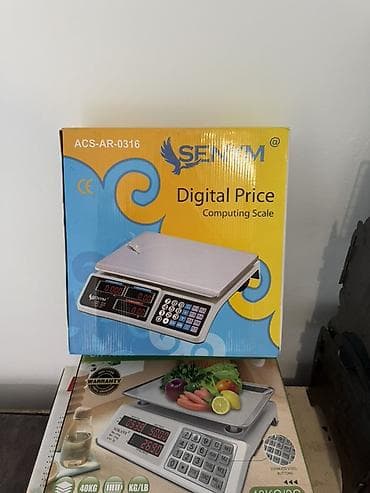 единицы: Электронные торговые весы SENYM ACS-AR-0316 - Тип: вычислительные — 1