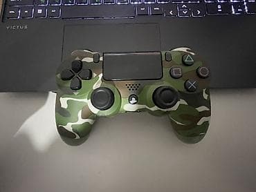 epson 270: Беспроводной геймпад Sony DualShock 4 (модель CUH‑ZCT2E), камуфляжная — 1