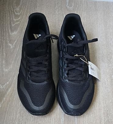 адидас кеды: Мужские кроссовки, 42, Adidas, Новый, цвет - Черный, Самовывоз, Платная доставка — 1