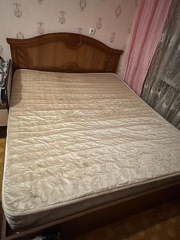 2х спальный: Двуспальная кровать, С матрасом, длина - 200 см — 1