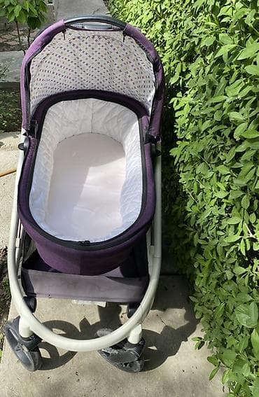 Коляски: Детская коляска-трансформер Mige 2-в-1 (люлька + прогулочный блок) — 2