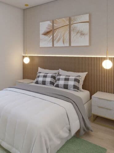 аренда квартиры на ночь: 1 комната, Кондиционер, Бронь, Бытовая техника — 1