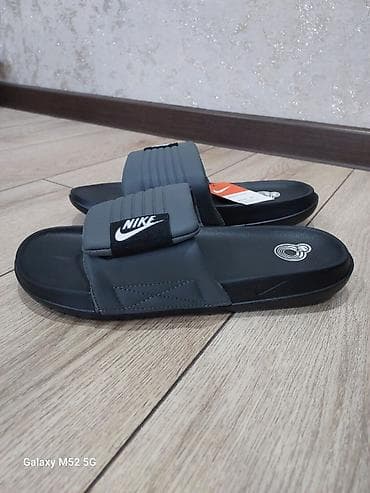 обувь nike: Мужские сандалии, 40, 40.5, 41, Nike, Новый, цвет - Серый, Самовывоз — 3