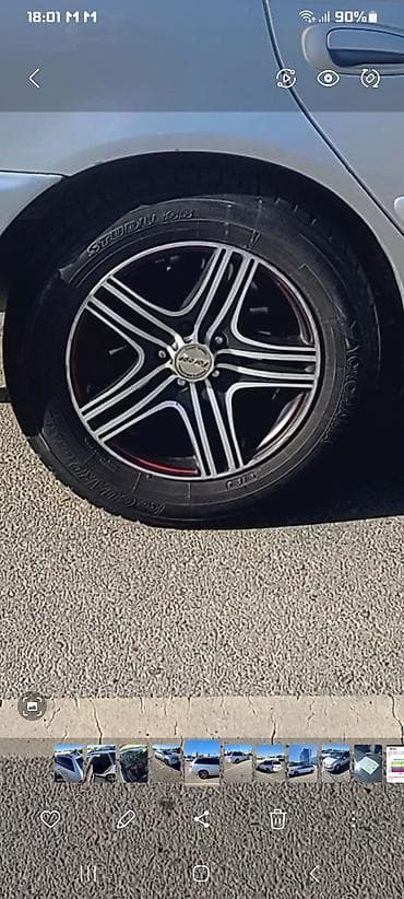 вампер ист: Toyota Avensis: 2002 г., 1.8 л, Бензин, Универсал — 6