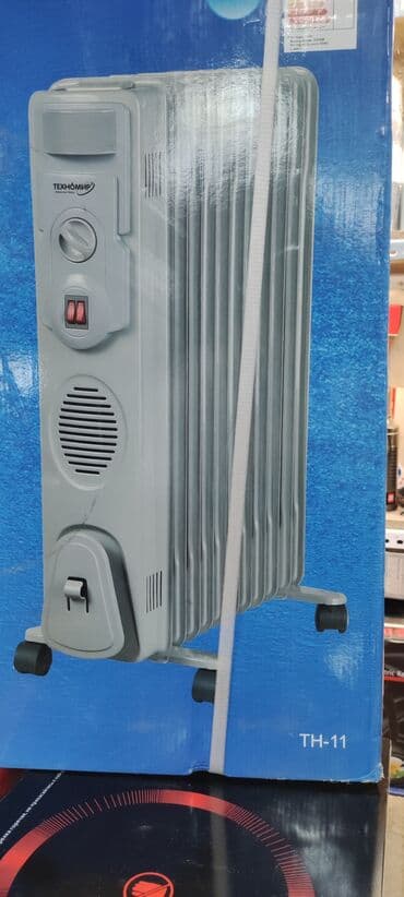 обогреватель midea: Масляный обогреватель Кол-во секций: 10 и более, Быстрый нагрев, Защита от замерзания, Отключение при падении — 4