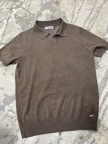 кол саат: Продаю темно коричневую поло Бренд:u.s polo assn Идеально для — 1