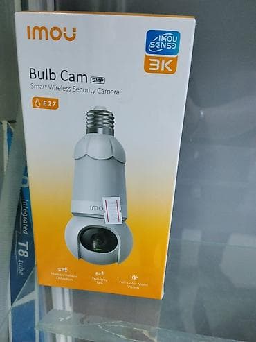 so dimm: Imou Bulb Cam 3K (5MP) — умная беспроводная охранная камера в формате — 1