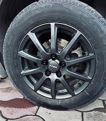 Шиналар жана дисктер: Дөңгөлөктөр монтажда 215 / 60 / R 16, Кыш, Колдонулган, Комплект, Жеңил унаалар, Куйма, тешиктери - 5 — 2