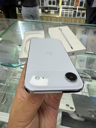 купить iphone 14 в бишкеке: IPhone Air, Б/у, 256 ГБ, Голубой, Коробка, 100 % — 5
