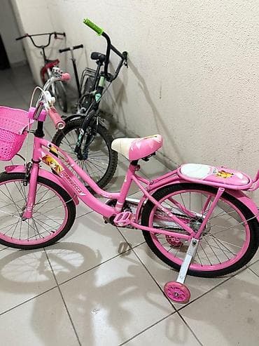 велосипед взрослый купить недорого: Детский велосипед, 4-колесный, 6 - 9 лет, Для девочки, Б/у — 1