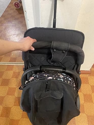 детские летние коляски: Б/у. Прогулочная коляска с большим капюшоном и компактным — 3