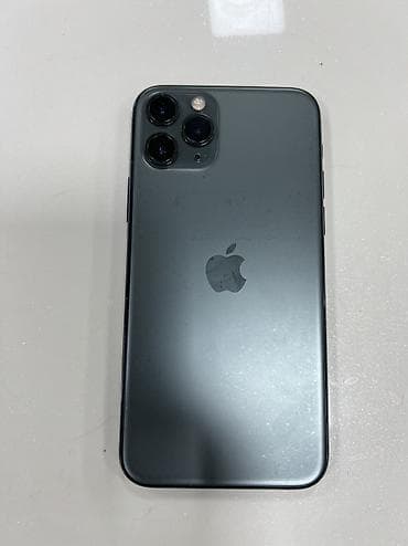 iphone 11 pro max бу: IPhone 11 Pro, Б/у, 64 ГБ, Midnight, Чехол, Кабель, 76 % — 1
