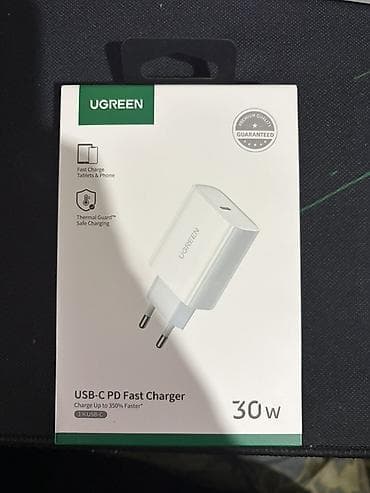 Продам UGREEN USB‑C PD Fast Charger 30W (EU)! 1 день в пользовании