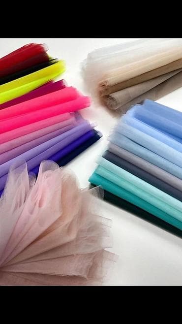 Еврофатин (Турция), ширина полотна 3 м. - Воздушная, мягкая сетка с at lalafo.kg Еврофатин (Турция), ширина полотна 3 м. - Воздушная, мягкая сетка с