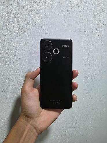 microsoft i5: Poco F6, Б/у, 512 ГБ, цвет - Черный, 2 SIM — 2