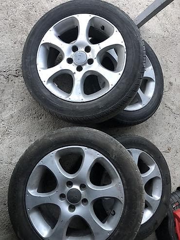 кia 7: Колеса в сборе 225 / 55 / R 17, Лето, Б/у, Комплект, Легковые, Литые, отверстий - 5 — 3