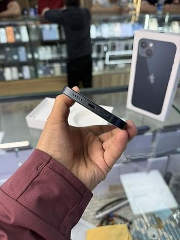 xs iphon: IPhone 13, Б/у, 128 ГБ, Midnight, Коробка, 90 % — 6