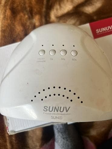 Сулуулук салондору үчүн жабдуулар: Лампа для сушки геля/гел-лака SUNUV SUN1. - Мощность: 24/48 Вт — 1