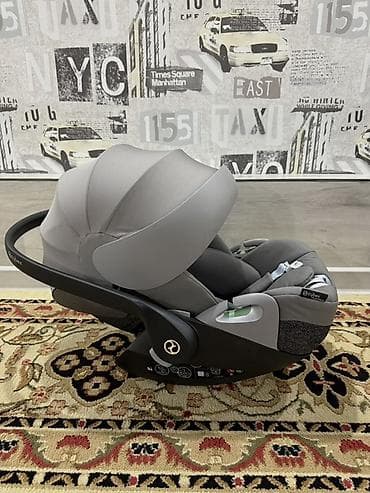 коляскалар: Коляска, Cybex, цвет - Черный, Б/у — 7
