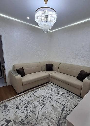 osh flat: 2 комнаты, 53 м², Технопарк Элитка, 6 этаж, Евроремонт — 1