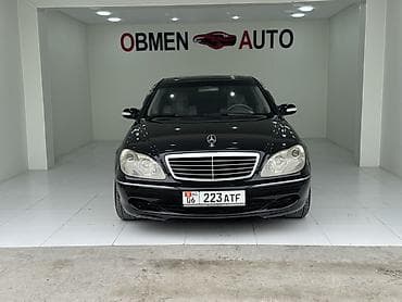 Транспорт: Mercedes-Benz S-Class: 2004 г., 3.5 л, Автомат, Бензин, Седан — 6
