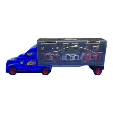 игрушки только оптом: Транспортер Hot Wheels с 6-ю качественными железными машинами [ акция — 8