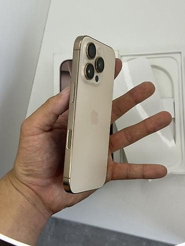 galaxy buds 2 pro бишкек: IPhone 16 Pro, Колдонулган, 128 ГБ, Desert Titanium, Куту, 91 % — 7