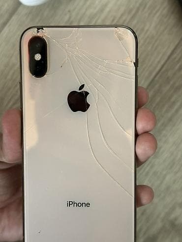 IPhone Xs, 64 ГБ, Золотой, Зарядное устройство, 76 % — 2