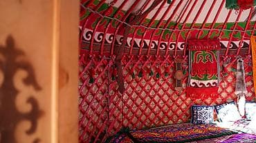 Юрты: Аренда юрты, Каркас Деревянный, 75 баш, Казан, Посуда, Самовар — 3