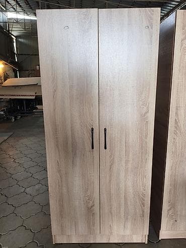 шкаф для одежды двухдверный: Шифоньер, шкаф для одежды, Новый, Прямой, ЛДСП — 1