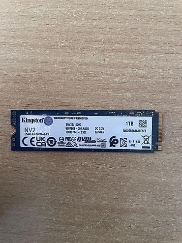 Накопитель, Б/у, Kingston, SSD, 1 ТБ, Для ПК