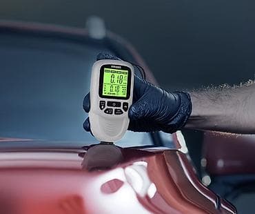 тиски ош: Толщиномер покрытий HYW400S (цифровой) Описание: - Портативный — 1