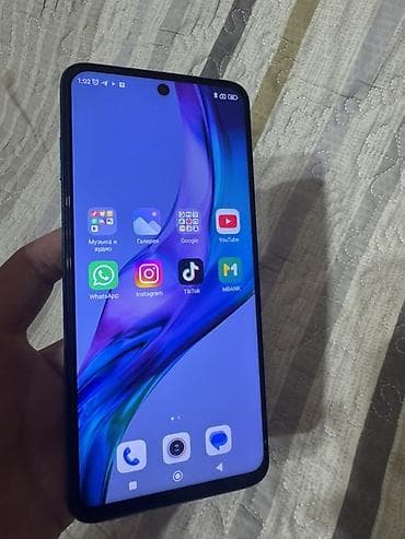 Redmi, Redmi Note 9S, Колдонулган, 128 ГБ, түсү - Көк, 2 SIM — 3