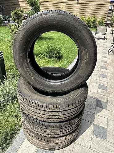 Шины 195 / 65 / R 15, Лето, Б/у, Комплект, Легковые, Bridgestone