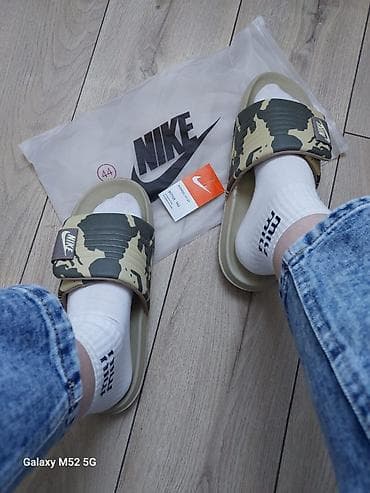 шлёпанцы: Мужские сандалии, 40, 41, 42, Nike, Новый, цвет - Бежевый, Самовывоз — 6