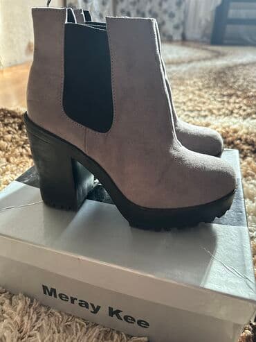 сапоги из натурального меха и кожи: Сапоги, 36, H&M, Б/у, Самовывоз — 2