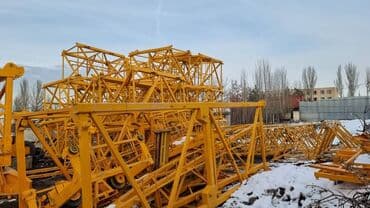 цепная лебедка: Башенные краны Zoomlion: Высота - 60м, Стрела - 60м, Грузоподъемность — 9