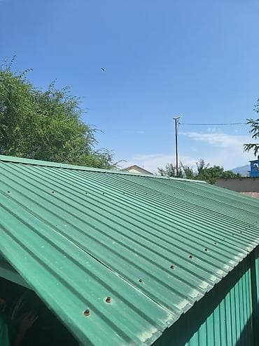 малярный бокс: Металлический разборный гараж/хозблок из профнастила - Материал — 7